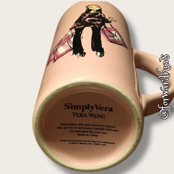 Simply Vera Vera Wang Ribbon Mug Pink - Picture 6 of 10